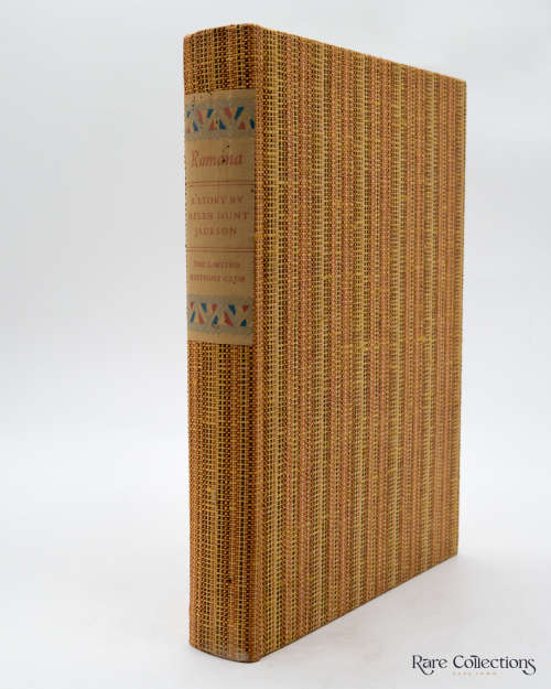 Ramona by Helen Hunt Jackson (Signed Limited Edition - Illustrator Everett Gee Jackson)