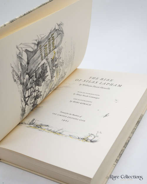The Rise of Silas Lapham by Howells, William Dean (Signed Limited - Illustrator Mimi Korach)