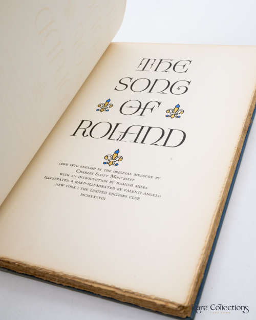 The Song of Roland (Signed Limited Edition - Illustrator Valenti Angelo)
