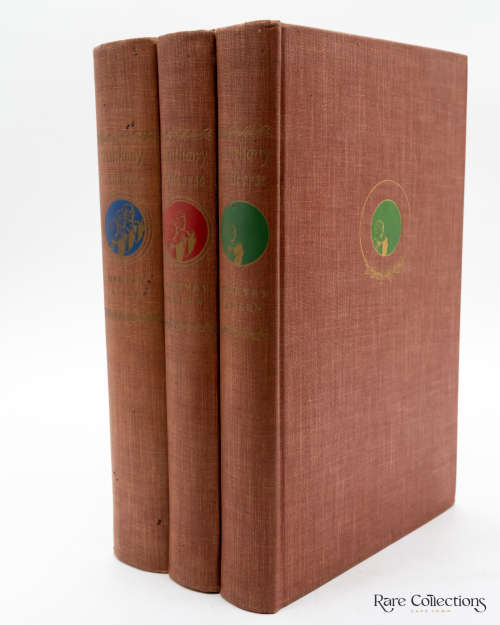 Anthony Adverse by Hervey Allen - 3 vol (Signed Limited Edition - Illustrator Edward A Wilson)