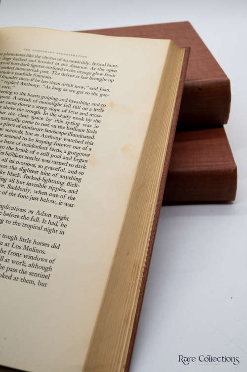 Anthony Adverse by Hervey Allen - 3 vol (Signed Limited Edition - Illustrator Edward A Wilson)