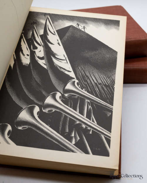 Anthony Adverse by Hervey Allen - 3 vol (Signed Limited Edition - Illustrator Edward A Wilson)