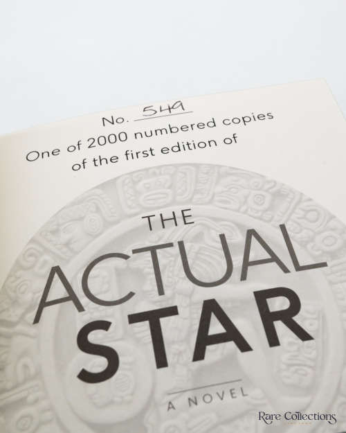The Actual Star by Monica Byrne (Signed - Numbered Goldsboro Oct 2021 GSFF)