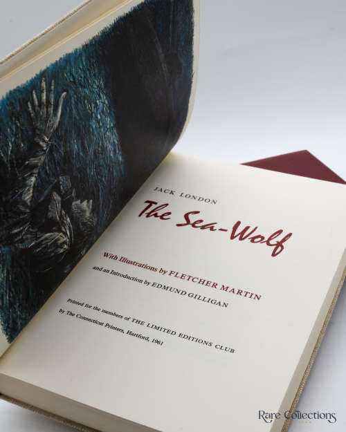 The Sea Wolf by Jack London (Signed Limited - Illustrator Fletcher Martin)