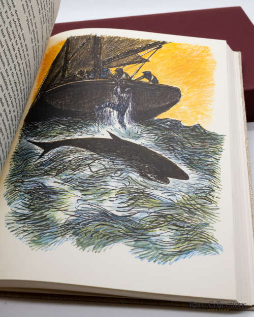 The Sea Wolf by Jack London (Signed Limited - Illustrator Fletcher Martin)