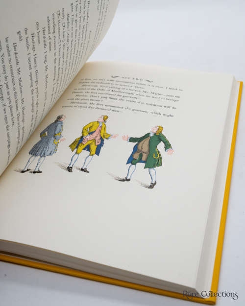 She Stoops to Conquer by Goldsmith, Oliver (Signed Limited - Illustrator T. M. Cleland)