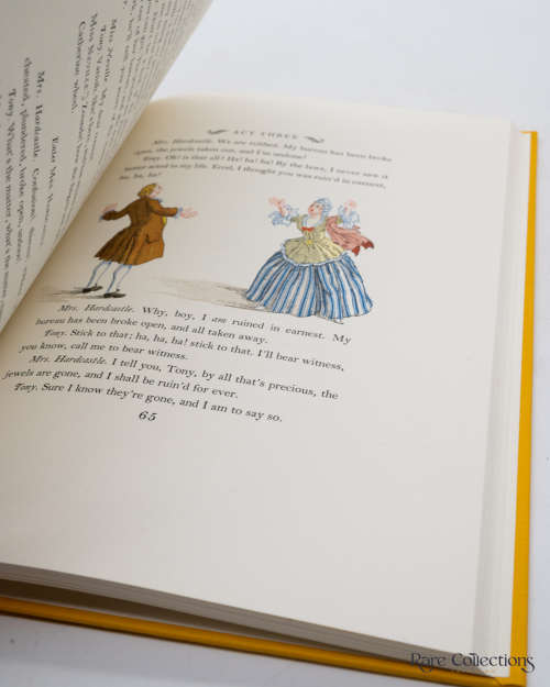 She Stoops to Conquer by Goldsmith, Oliver (Signed Limited - Illustrator T. M. Cleland)