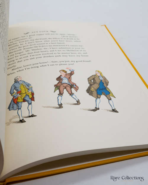 She Stoops to Conquer by Goldsmith, Oliver (Signed Limited - Illustrator T. M. Cleland)