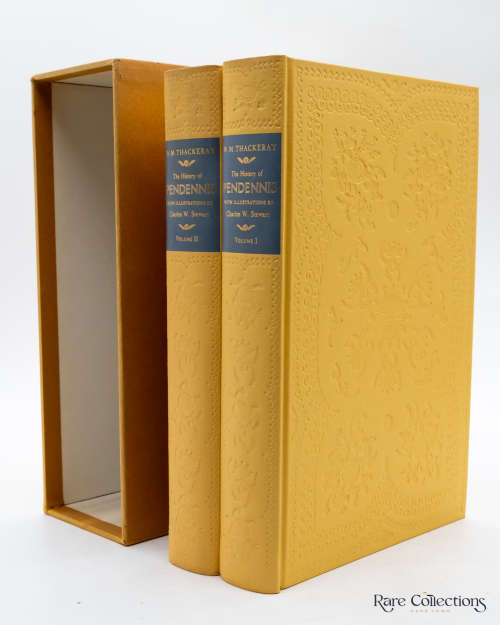 The History of Pendennis by William Makepeace Thackery (Signed Limited - Illus Charles W. Stewart)