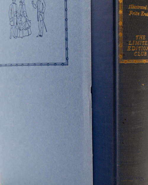 The Warden by Anthony Trollope - Limited Edition Signed by Illustrator Fritz Kredel