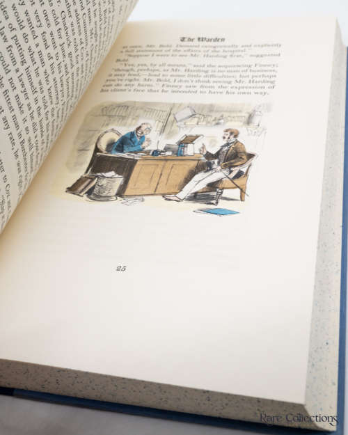 The Warden by Anthony Trollope - Limited Edition Signed by Illustrator Fritz Kredel