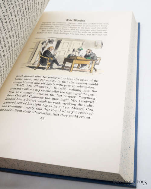 The Warden by Anthony Trollope - Limited Edition Signed by Illustrator Fritz Kredel