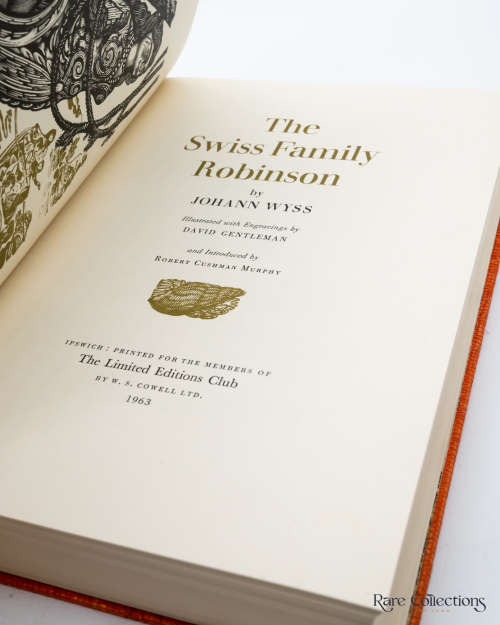 The Swiss Family Robinson by Johann Wyss - Signed by Illustrator David Gentleman