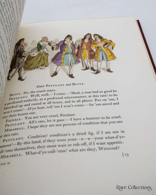 The Way of the World by William Congreve - Limited Edition Signed by Illustrator T.M. Cleland
