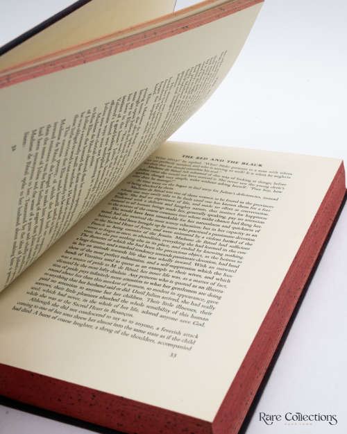 The Red and the Black by Stendhal (AKA Marie-Henri Beyle) - Signed by Illustrator Rafaello Busoni