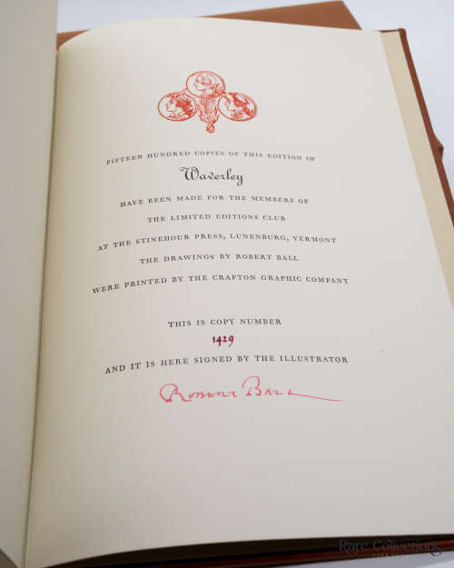 Waverley by Sir Walter Scott (Limited Edition Signed by Illustrator Robert Ball)