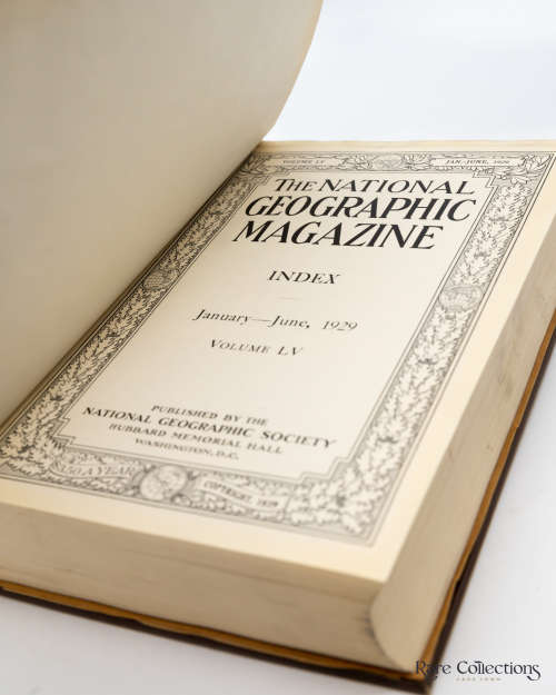 National Geographic Vol 55 Jan - June 1929