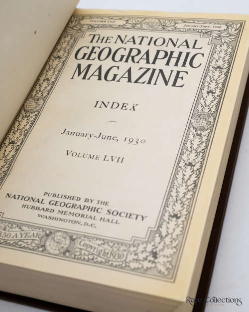 National Geographic Vol 57 Jan - June 1930