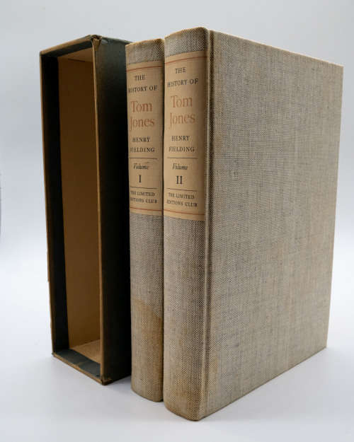 The History of Tom Jones, a Foundling by Henry Fielding (Signed by Illustrator TM Cleland)