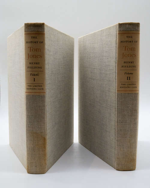The History of Tom Jones, a Foundling by Henry Fielding (Signed by Illustrator TM Cleland)