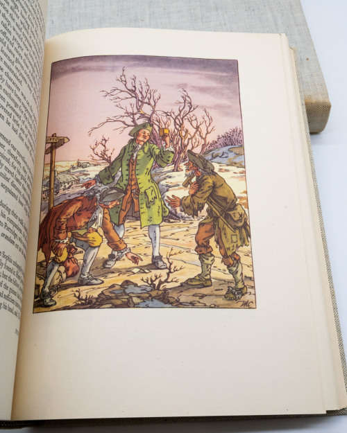 The History of Tom Jones, a Foundling by Henry Fielding (Signed by Illustrator TM Cleland)