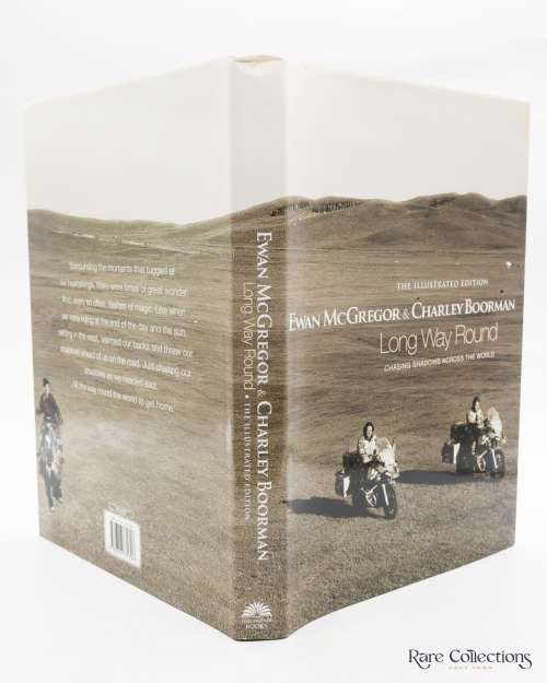 Long Way Round - Chasing Shadows Across The World - illustrated edition by McGregor, Ewan & Charley