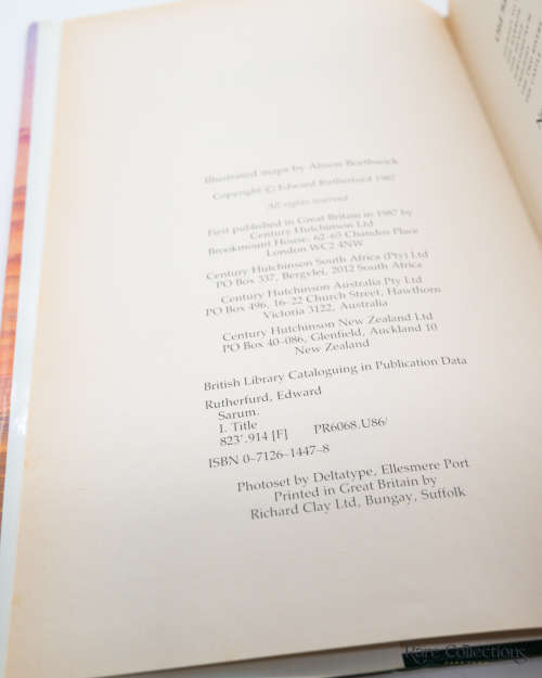 Sarum by Rutherfurd, Edward