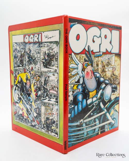 The Ogri Book - 10 Years Of Ogri Strip Cartoons - 1972-82 by Paul Sample (Rare)