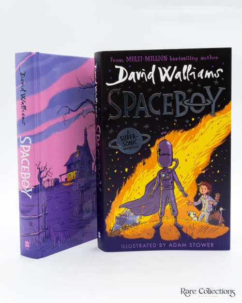 Spaceboy by Walliams, David (signed by both David Walliams and Illustrator Adam Stower)
