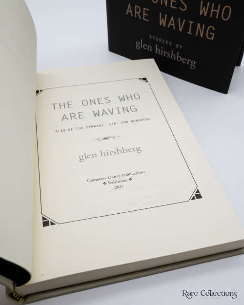 The Ones who are Waving by Hirshberg, Glen (Signed Limited Edition)