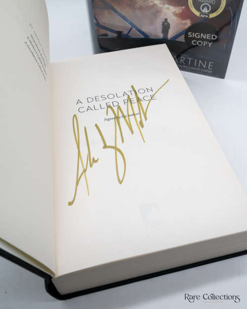 A Desolation Called Peace by Martine Arkady (Signed Copy - Winner Hugo and Locus Award)