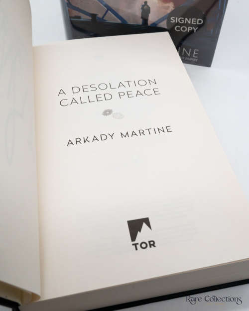 A Desolation Called Peace by Martine Arkady (Signed Copy - Winner Hugo and Locus Award)