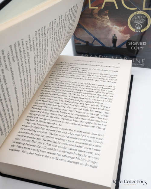 A Desolation Called Peace by Martine Arkady (Signed Copy - Winner Hugo and Locus Award)