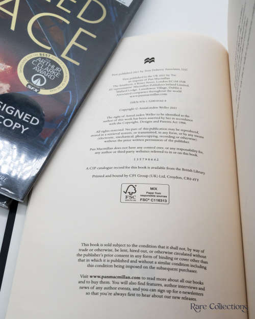 A Desolation Called Peace by Martine Arkady (Signed Copy - Winner Hugo and Locus Award)