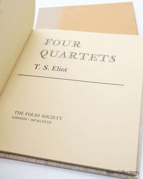 Four Quartets by Eliot, T.S.
