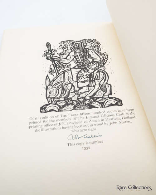 The Frogs by Aristophanes (Signed by John Austen)