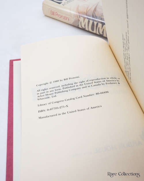 Mummy! A Chrestomathy of Cryptology edited by Bill Pronzini