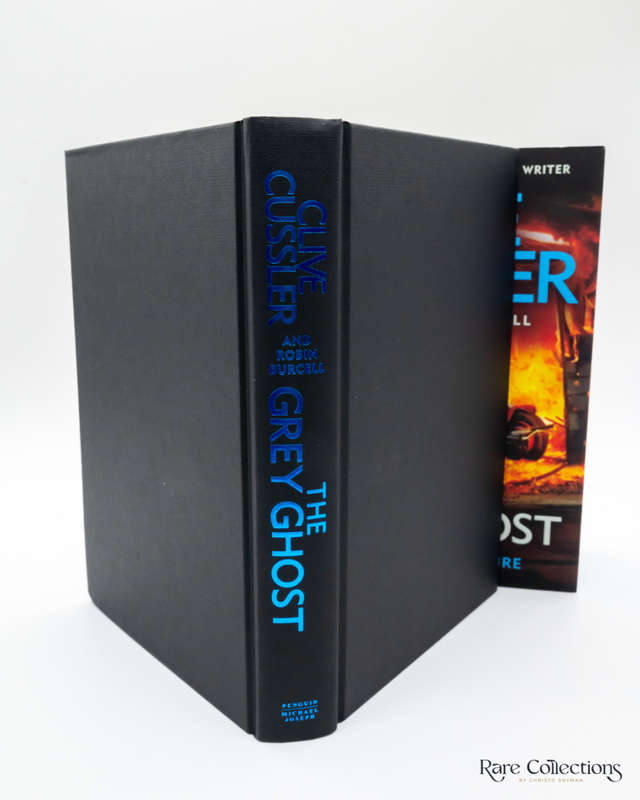 The Grey Ghost (#10 a Fargo Adventure) - Double-Signed UK 1st Edition