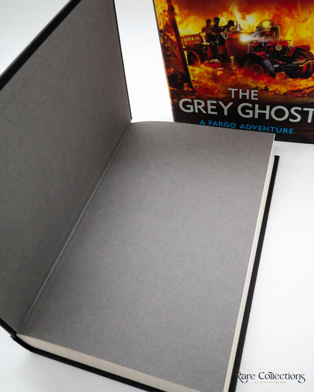 The Grey Ghost (#10 a Fargo Adventure) - Double-Signed UK 1st Edition