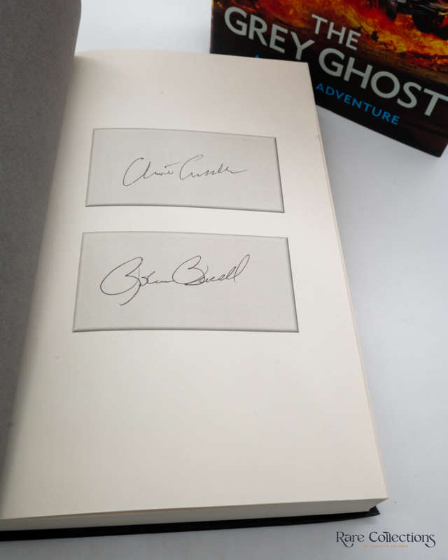 The Grey Ghost (#10 a Fargo Adventure) - Double-Signed UK 1st Edition