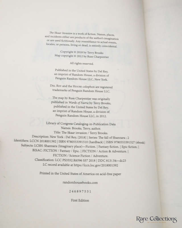 The Fall of Shannara - the Skaar Invasion by Terry Brooks
