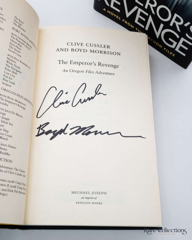 The Emperor`s Revenge (#11 the Oregon Files) by Clive Cussler and Boyd Morrison