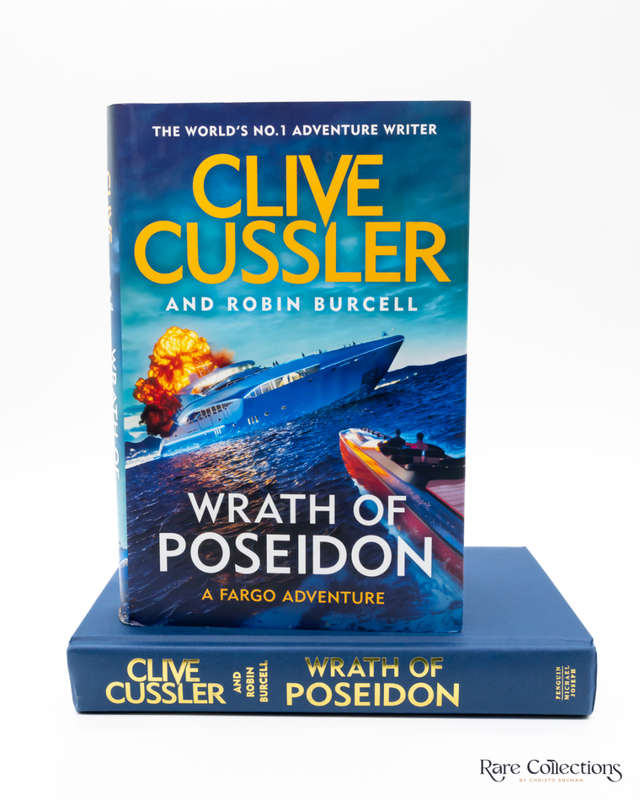 Wrath of Poseidon (#12 a Fargo Adventure) by Clive Cussler and Robin Burcell