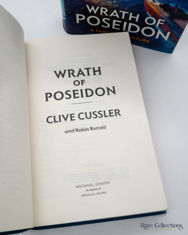 Wrath of Poseidon (#12 a Fargo Adventure) by Clive Cussler and Robin Burcell