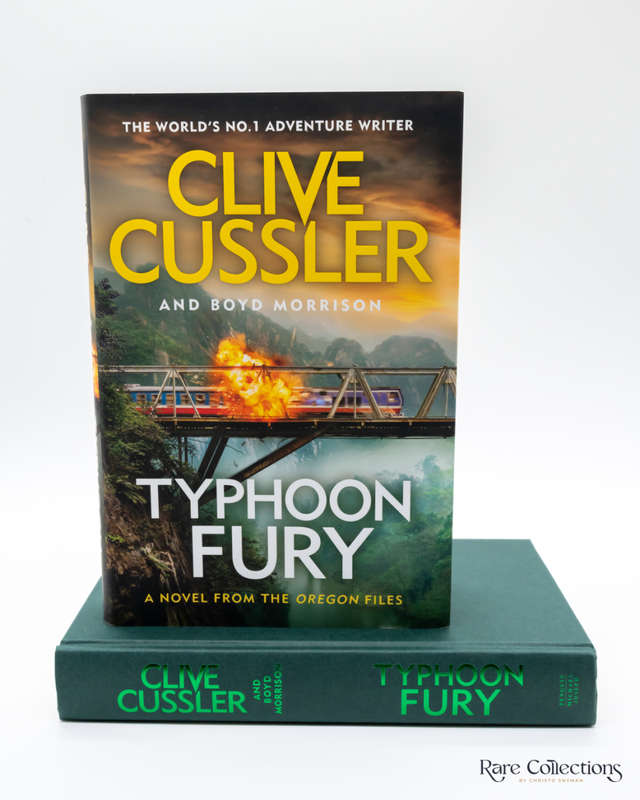 Typhoon Fury (#12 the Oregon Files) by Clive Cussler and Boyd Morrison
