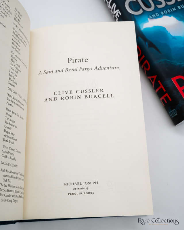 Pirate (#8 Fargo Adventure) by Clive Cussler and Robin Burcell