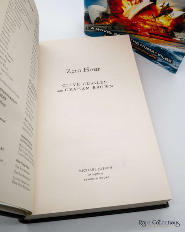 Zero Hour (#11 Numa Files) by Clive Cussler and Graham Brown