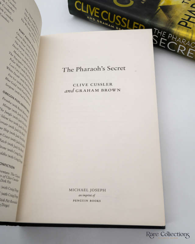 The Pharaoh`s Secret (#13 Numa Files) by Clive Cussler and Graham Brown