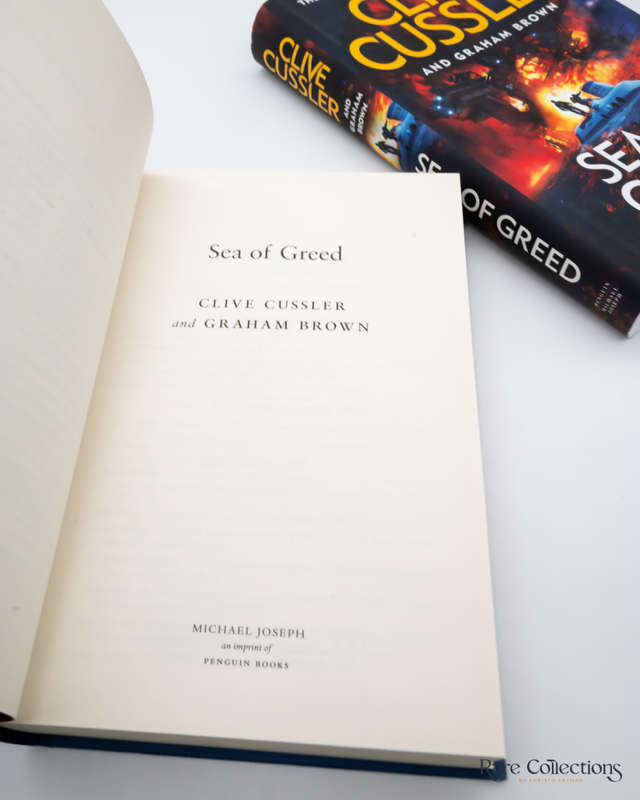 Sea of Greed (#16 Numa Files) by Clive Cussler and Graham Brown
