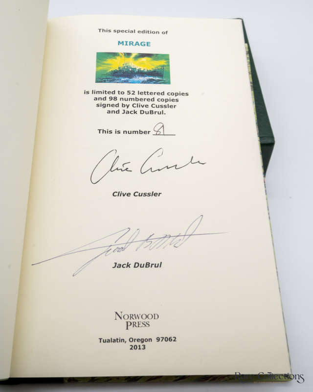 Mirage (#9 the Oregon Files) by Clive Cussler and Jack Du Brul